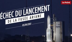 Échec du lancement de la fusée Ariane