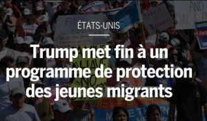 Manifestations contre la fin du programme de protection des jeunes migrants aux États-Unis