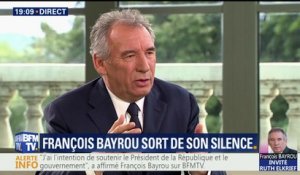 François Bayrou, invité de Ruth Elkrief sur BFMTV - 050917