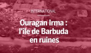 Ouragan Irma : l’île de Barbuda en ruines