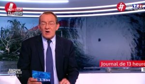 Ouragan Irma : Jean-Pierre Pernaut agacé par des problèmes techniques lors du JT de TF1 (VIDEO)