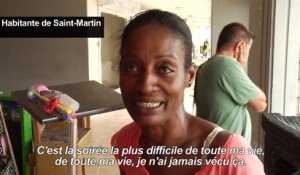 Les habitants de Saint-Martin découvrent les ravages d'Irma