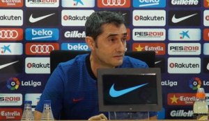 3e j. - Valverde: "Dembélé est prêt à jouer"
