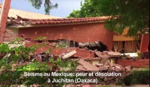 Mexique: peur et désolation à Juchitan après le séisme