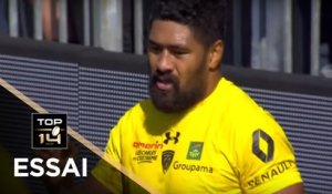 TOP 14 - Essai Fritz LEE (ASM) - La Rochelle - Clermont - J3 - Saison 2017/2018
