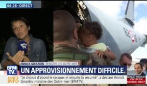 Pillages à Saint-Martin: la ministre des Outre-Mer Annick Girardin "privilégie d'abord le secours"