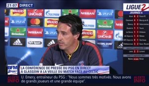 Unai Emery maintient sa confiance en Areola #bfmsport #psg #rmclive