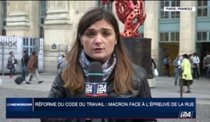 Réforme du Code du travail : Emmanuel Macron face à l'épreuve de la rue