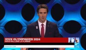 Jeux Olympiques Paris 2024 - Discours de Tony Estanguet, coprésident du comité de candidature Paris 2024