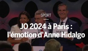 JO 2024 : l'émotion de la maire de Paris à l'annonce du CIO