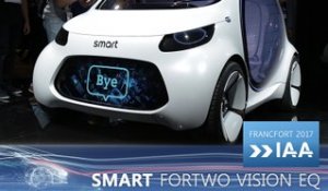 Smart Fortwo Vision EQ en direct du Salon de Francfort 2017