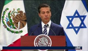 Netanyahou - Peña Nieto : rencontre placée sous le signe des rélations économiques