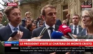 Emmanuel Macron confie une mission de sauvegarde du patrimoine à Stéphane Bern (vidéo)