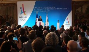 Macron célèbre les J0-2024 à Paris