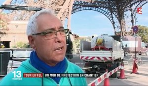 Tour Eiffel : top départ pour les travaux du mur anti-attentats !
