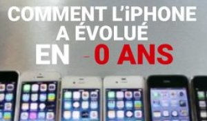 Comment l'iPhone a évolué en 10 ans ?