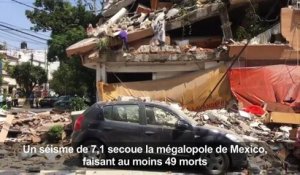 Les Mexicains ont senti un "terrible" séisme à Mexico