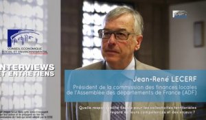 Questions à Jean-René LECERF (ADF) - Fiscalité locale - cese