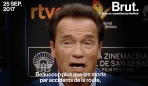 Arnold Schwarzenegger veut sauver les gens de la pollution