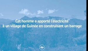 Cet homme a apporté l'électricité à un village de Guinée en construisant un barrage