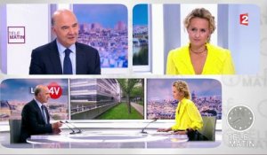 Les 4 Vérités - Moscovici salue la "parole inspirée et inspirante" de Macron sur l'UE