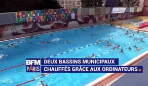 À Paris, deux piscines sont chauffées grâce aux ordinateurs