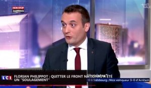 Florian Philippot : sa situation au Front national était "devenue intenable" (vidéo)