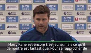 7e j. - Pochettino : "Kane est encore loin de Ronaldo et Messi"