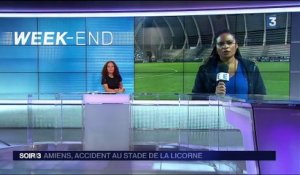 Football : 29 blessés après l'effondrement d'une tribune à Amiens