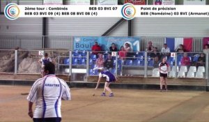 Second tour, premier tir de précision, Club Elite Féminin J1, Bourg en Bresse contre Bièvre Isère, octobre 2017