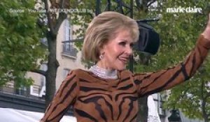 Jane Fonda, star du show L'Oréal à la Fashion Week de Paris