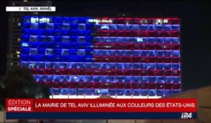 Fusillade de Las Vegas: la mairie de Tel Aviv s’illumine aux couleurs des États-Unis