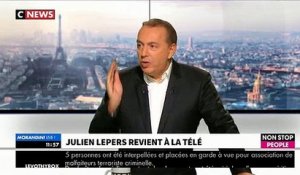 EXCLU - Julien Lepers sera-t-il chroniqueur dans "Touche pas à mon poste" sur C8 ? Il répond dans "Morandini Live"