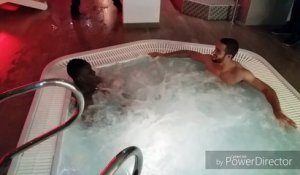 Sporting Charleroi: Les Zèbres profitent du spa lors de leur teambuilding à Nivelles - 4/10/2017