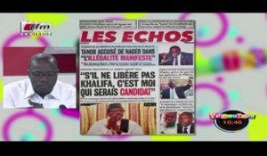 REPLAY - Revue de Presse - Pr : MAMADOU MOUHAMED NDIAYE - 22 Janvier 2018