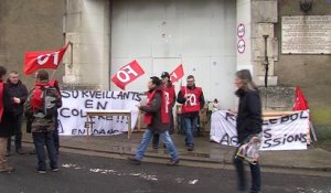 SOCIAL/ Blois : les gardiens de la prison en grève