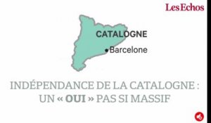 Indépendance de la Catalogne : un "oui" pas si massif