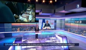 Agriculture : les propositions de Macron satisfont producteurs et distributeurs