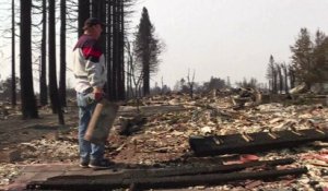 Incendies en Californie: "ce ne sont plus que des débris"
