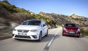 Comparatif Seat Ibiza 1.0 TSI 95 ch vs Peugeot 208 1.2 PureTech Allure