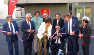 Inauguration des travaux de restructuration du lycée Théophile Gautier à Tarbes par Carole Delga