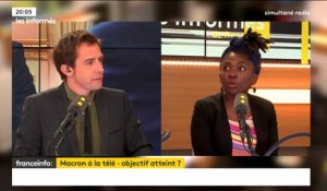 Interview d'Emmanuel Macron : "C'était surtout un très long monologue" Danièle Obono, députée FI