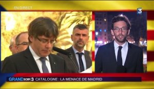 Espagne : le président de la Catalogne a la pression