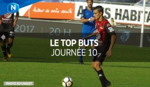Le top buts (J10)