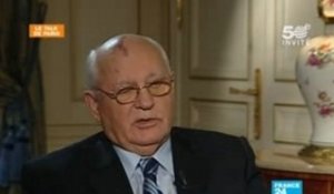 Gorbatchev est sur le "Talk de Paris"
