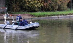 Tueurs du Brabant: les plongeurs de la Protection civile ont sondé le canal Bruxelles-Charleroi à Ittre