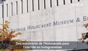 Des survivants de l'Holocauste pour l'éternité en hologrammes