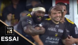 TOP 14 - Essai Alexi BALES (SR) - La Rochelle - Toulouse - J8 - Saison 2017/2018