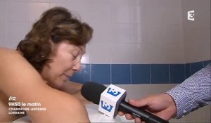 Pendant ce temps-là sur France 3, une femme prend du bon temps devant la caméra