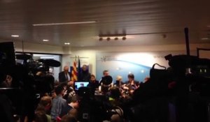 Puigdemont venu placer le problème catalan au coeur des institutions européennes